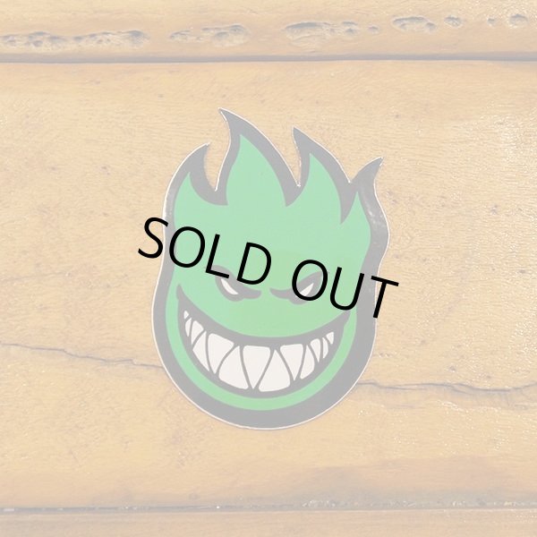 画像2: Spitfire Wheels  Devil Head 3" Sticker  Green　【メール便OK】