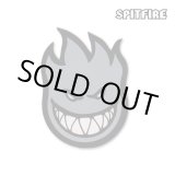 画像: Spitfire Wheels  Devil Head 3" Sticker  Grey　【メール便OK】