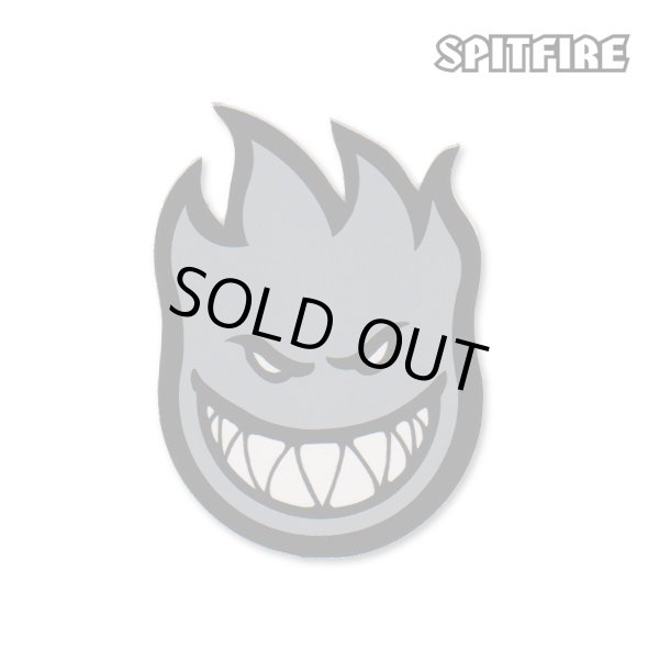 画像1: Spitfire Wheels  Devil Head 3" Sticker  Grey　【メール便OK】