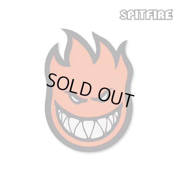 画像1: Spitfire Wheels  Devil Head 3" Sticker  Orange 【メール便OK】