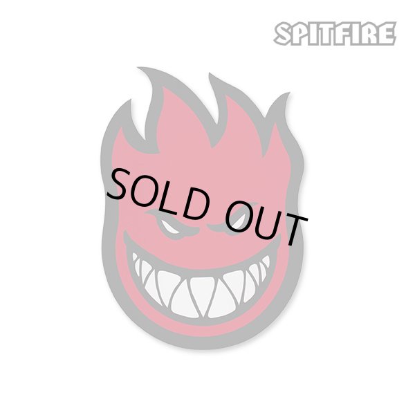 画像1: Spitfire Wheels  Devil Head 3" Sticker  Red 【メール便OK】