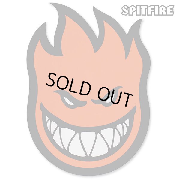 画像1: Spitfire Wheels  Devil Head 11" Sticker Orange