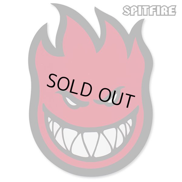 画像1: Spitfire Wheels  Devil Head 11" Sticker Red