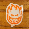 画像2: Spitfire Wheels  Vandal Sticker  Orange 【メール便OK】