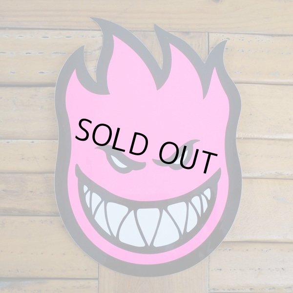 画像2: Spitfire Wheels  Devil Head 11" Sticker Neon Pink