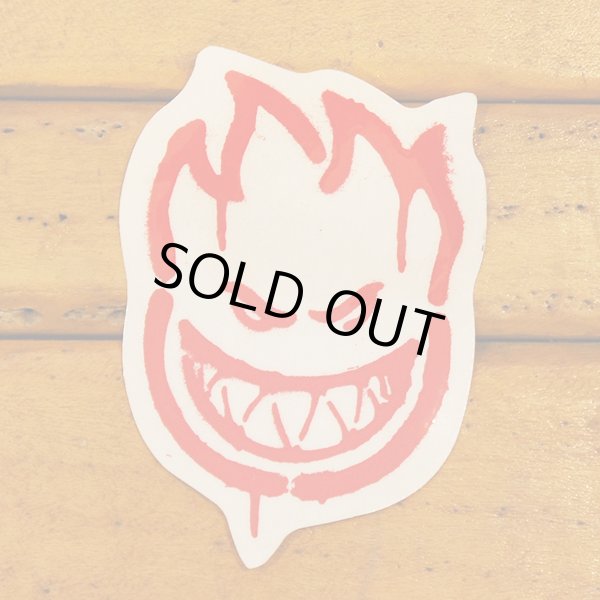 画像2: Spitfire Wheels  Vandal Sticker  Red 【メール便OK】