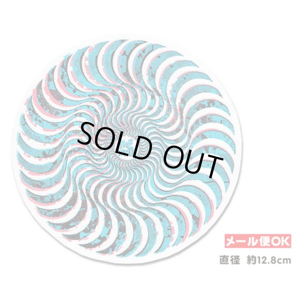 画像1: Spitfire Wheels Nevermind Swirl Sticker  【メール便OK】