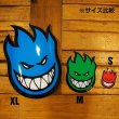 画像3: Spitfire Wheels  Devil Head 3" Sticker  Blue　【メール便OK】