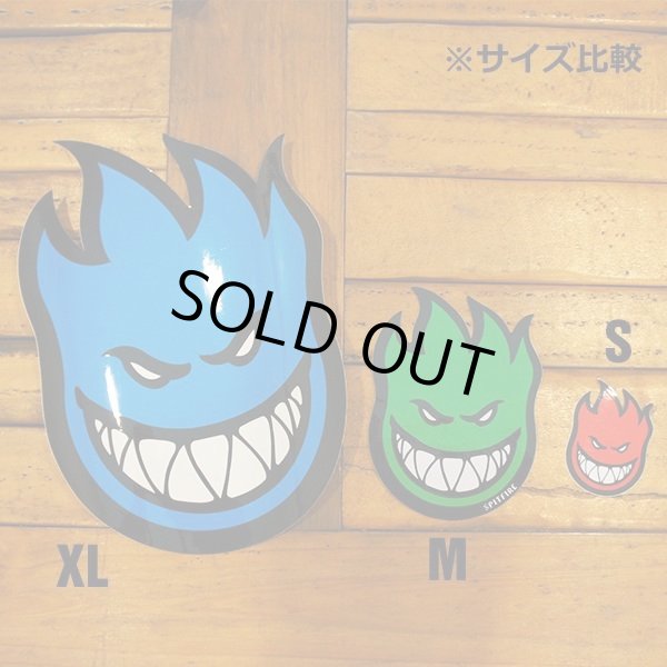 画像3: Spitfire Wheels  Devil Head 3" Sticker  Blue　【メール便OK】