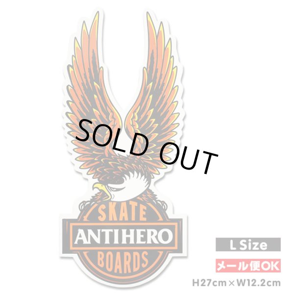 画像1: ANTIHERO Nothings Free Sticker（LSize） 【メール便OK】