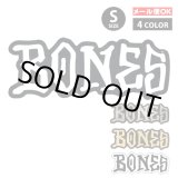 画像: BONES WHEELS LOGO Sticker Sサイズ 【全4色】