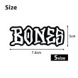 画像3: BONES WHEELS LOGO Sticker Sサイズ 【全4色】