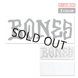画像: BONES WHEELS Thermal Vinyl Bones LOGO Sticker 【全3色】