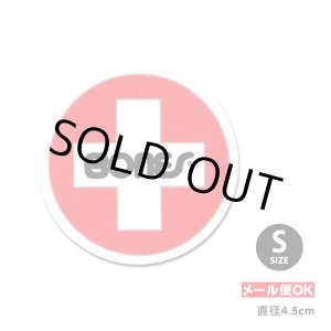 画像: BONES SWISS BEARING LOGO Round Sticker Sサイズ