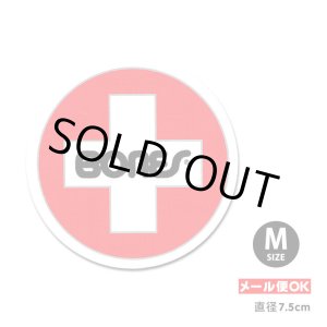 画像: BONES SWISS BEARING LOGO Round Sticker Mサイズ