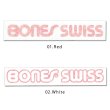 画像2: BONES SWISS BEARING LOGO Stencil Sticker 【全2色】