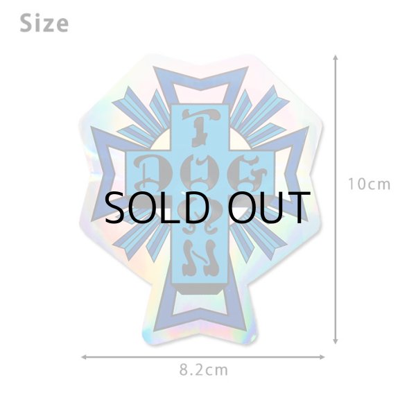 画像3: Dogtown Skateboards Foil Cross Logo Sticker 4inch【全4種】