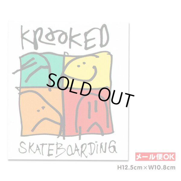 画像1: Krooked KD Ultra Sticker 【メール便OK】