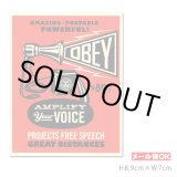 画像: OBEY Sticker ＜AMPLIFY Your VOICE＞ 【メール便OK】