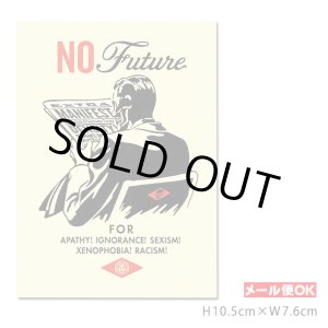 画像: OBEY Sticker ＜NO Future＞ 【メール便OK】