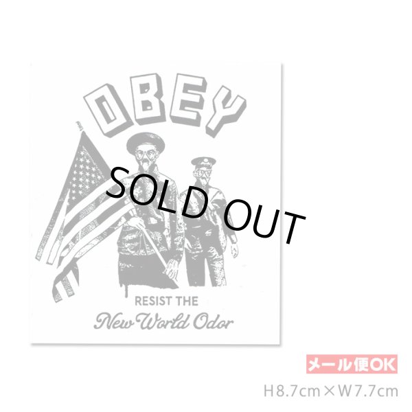 画像1: OBEY Sticker ＜OBEY RESIST THE New World Order＞ 【メール便OK】
