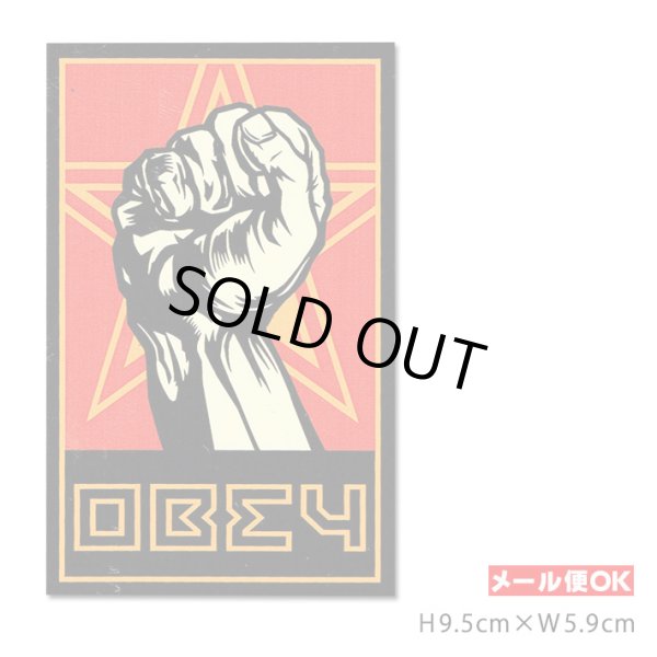 画像1: OBEY Sticker ＜Obey Giant FIST＞ 【メール便OK】