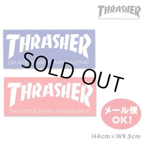 画像: Thrasher small logo sticker 【メール便OK】