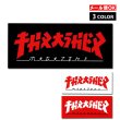 画像1: Thrasher Magazine Godzilla Rectangle Sticker【全3色】