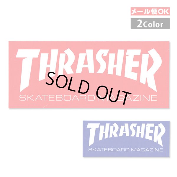 画像1: Thrasher logo sticker Msize 【全2種】