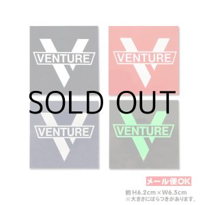 画像: Venture Cross Bar Logo sticker 【メール便OK】