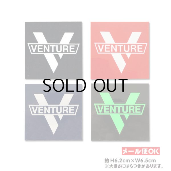 画像1: Venture Cross Bar Logo sticker 【メール便OK】