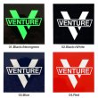 画像2: Venture Cross Bar Logo sticker 【メール便OK】