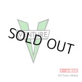 画像: Venture Trucks V DieCut Sticker Small Size (Green)