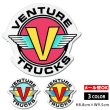 画像1: Venture Trucks Wing Diecut sticker Msize【全3種】