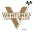 画像3: Venture Trucks Cross Bar sharp Diecut sticker M【メール便OK】