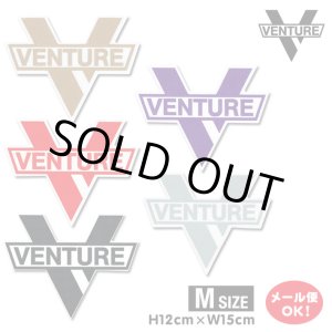 画像: Venture Trucks Cross Bar sharp Diecut sticker M【メール便OK】