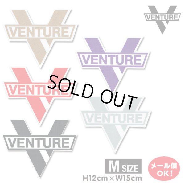 画像1: Venture Trucks Cross Bar sharp Diecut sticker M【メール便OK】