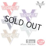 画像: Venture Trucks Cross Bar sharp Diecut sticker S【メール便OK】