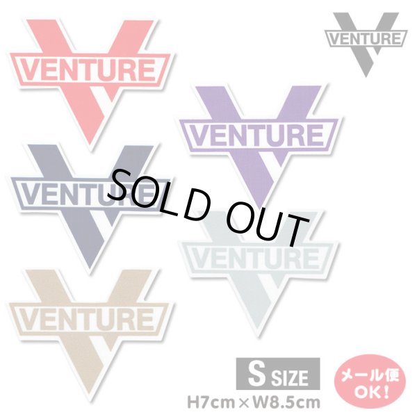 画像1: Venture Trucks Cross Bar sharp Diecut sticker S【メール便OK】