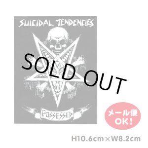 画像: SUICIDAL TENDENCIES Possessed 4.25inch Sticker（Black）