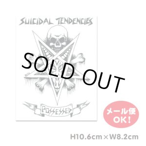 画像: SUICIDAL TENDENCIES Possessed Sticker（White） 【メール便OK!】