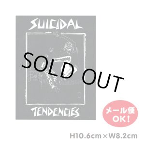 画像: SUICIDAL TENDENCIES Skater Sticker（Black） 【メール便Ok!】