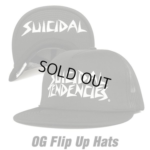 画像1: SUICIDAL TENDENCIES OG Flip Up Mesh  Hat Classic (Black)