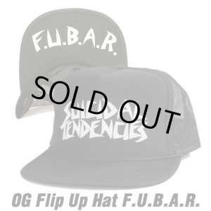 画像: SUICIDAL TENDENCIES OG Flip Up Mesh  Hat F.U.B.A.R (Black)