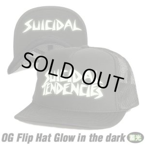 画像: SUICIDAL TENDENCIES OG Flip Mesh Hat Glow in the Dark (Black)