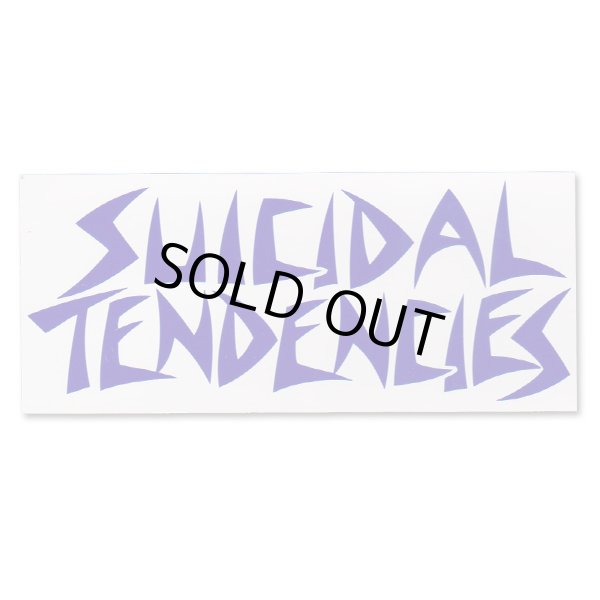 画像1: SUICIDAL TENDENCIES Logo Sticker (White/Blue)