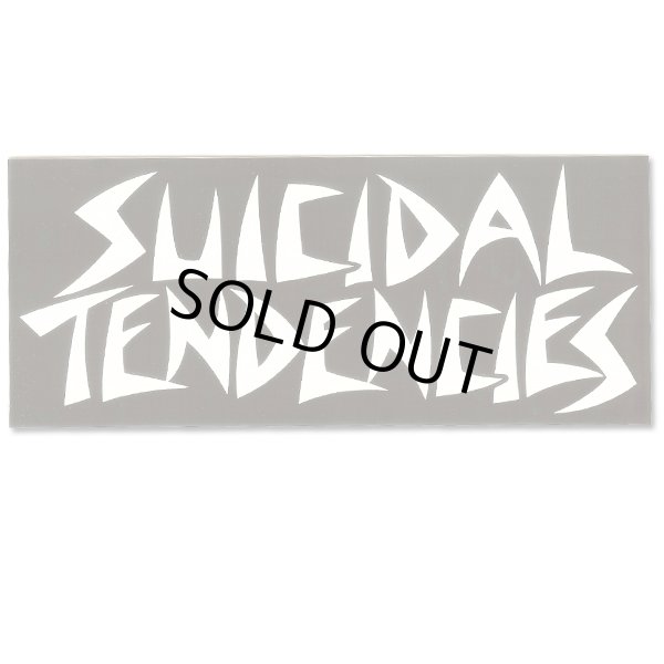 画像1: SUICIDAL TENDENCIES Logo Sticker (Black/White)