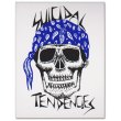 画像1: SUICIDAL TENDENCIES  Blue Bandana Sticker