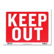 画像1: Sign Plate ［KEEP OUT］