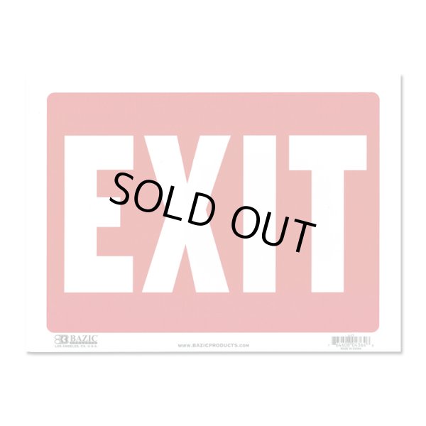 画像1: Sign Plate ［EXIT］